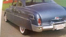 1951 Mercury New Steel Fender Skirts