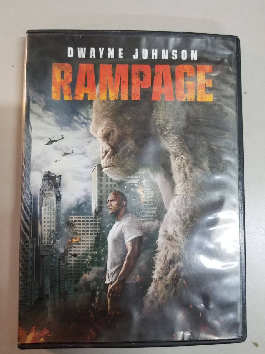 Rampage DVD Dwayne Johnson Used 883929697359| eBay