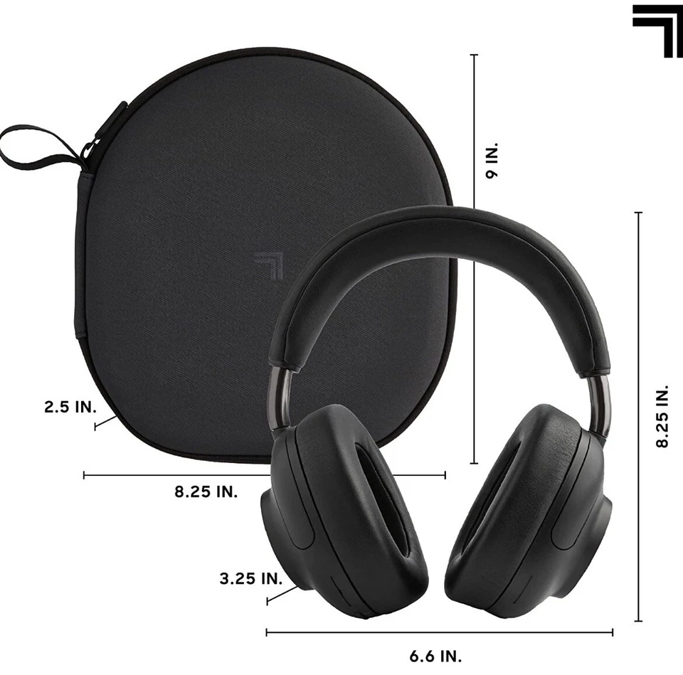 THE SHARPER IMAGE SOUNDHAVEN ANC WIRELESS BLUETOOTH HEADPHONES NIB! RETAIL $180! - Image 2 of 4