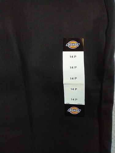 Dickies 774 Work Pants Womens Size 14P Black Straight NWT - Picture 4 of 11