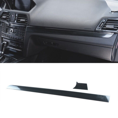 Car For Benz E Class Coupe W207 C207 Center Console Instrument Trim Strip Carbon