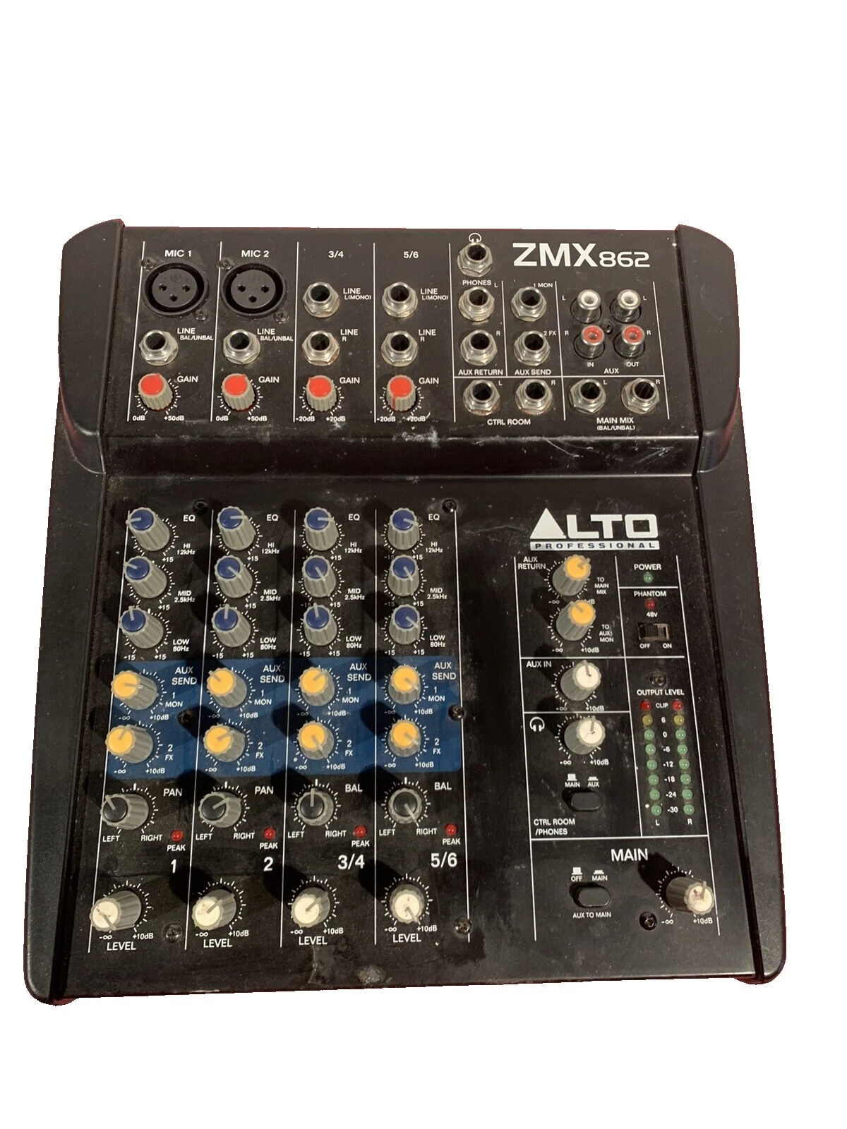 Alto Live & Studio Mixers with Phantom Power