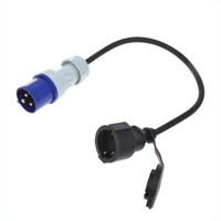 Adapterkabel 40Cm Von CEE Stecker Nach Schuko Steckdose