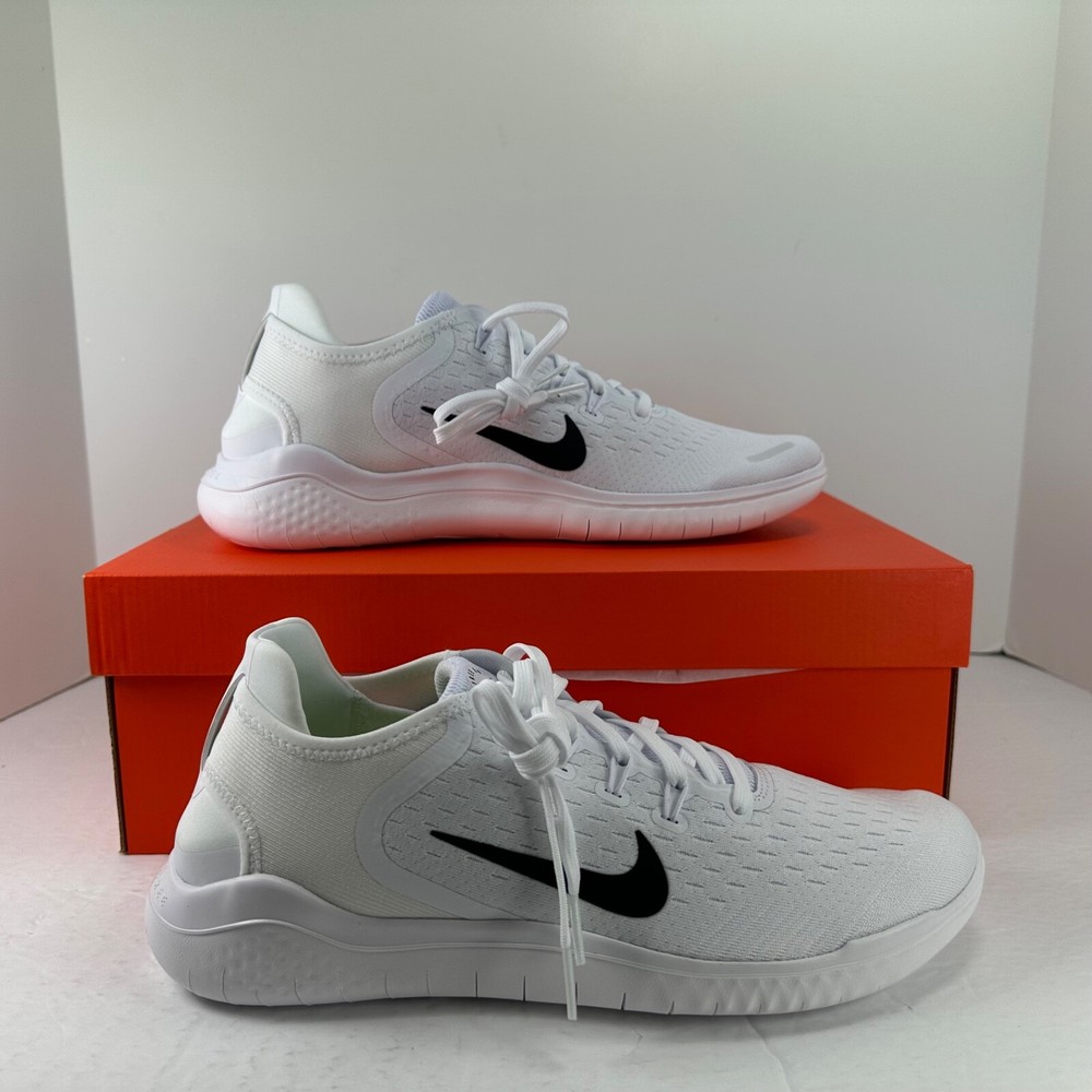 Nike Free Rn 2018 Mens Running Shoes White 942836-100 NEW Multi Sz