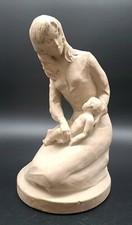Vintage Austin Productions 1980 Mother And Child Sculpture - David Fisher
