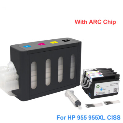 955XL CISS with ARC Chips for HP Pro 7740 8730 8740 8735 8715 8720 8725 Printer