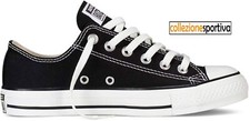 SCARPE CONVERSE BASSE CHUCK TAYLOR ALL STAR - M9166C col. nero