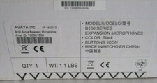 Avaya 700501539 B100 Series Expansion Microphones BLACK NEW
