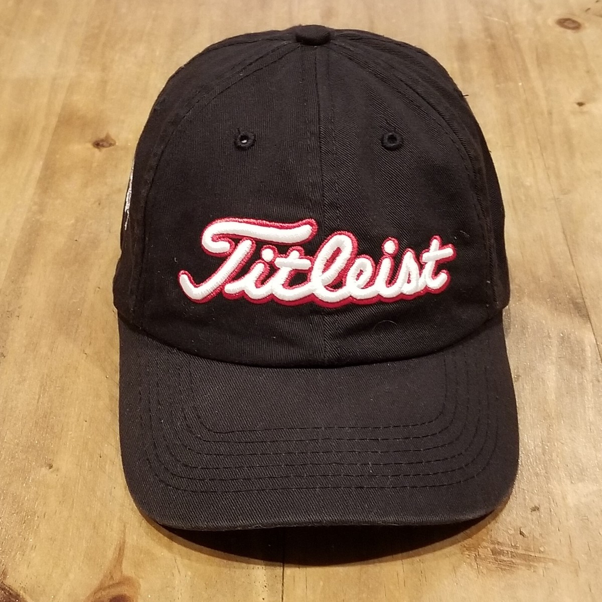 Titleist Hat Cap Strap Back Texas Flag Logo One Size Cotton Dad