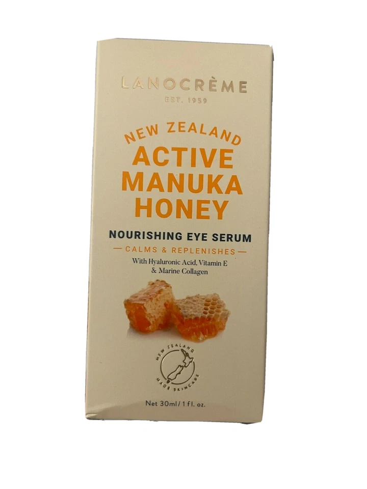 LANOCREME NUEVA ZELANDA ACTIVA MIEL DE MANUKA SÉRUM NUTRITIVO PARA OJOS NUTRITIVO 1FLOZ Foto 3 de 4