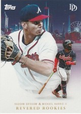 Michael Harris II Vaughn Grissom  2023 Topps Baseball Card Dynamic Duals Rookies