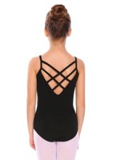 Arshiner Girls' Camisole Leotard with Double Strap for Kids Ballet Dance 9/10
