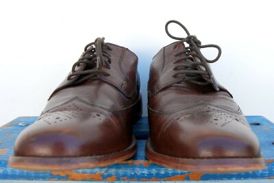 Nunn Bush Brown Wing Tip Oxford (Size 10.5) Stance Wingtip Oxford Men main image 3
