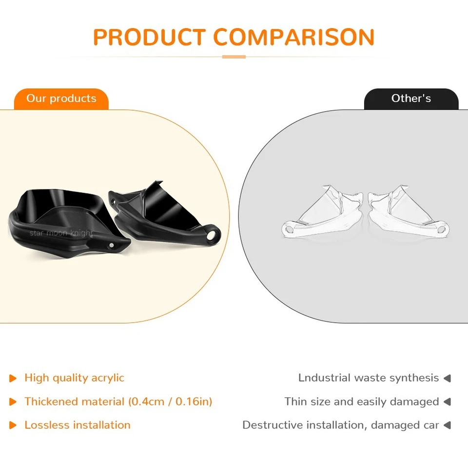 Mango protector contra el viento para extensión de guardamanos SYM Mmbcu 158 Mmbcu150 Mmbcu 150 Foto 2 de 4