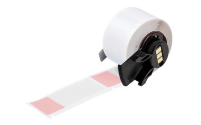 Brady B-427 selbstlaminierende Vinyl rot/transparent Kabel Etiketten PTL-21-427-RD