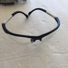 Decade Bio Safety Glasses ~ Black frame ~ Work or School New