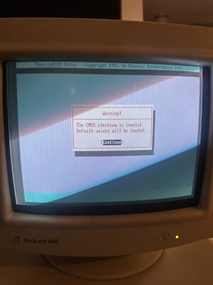 Packard Bell Legend 822CDT Vintage All Original Computer Keyboard