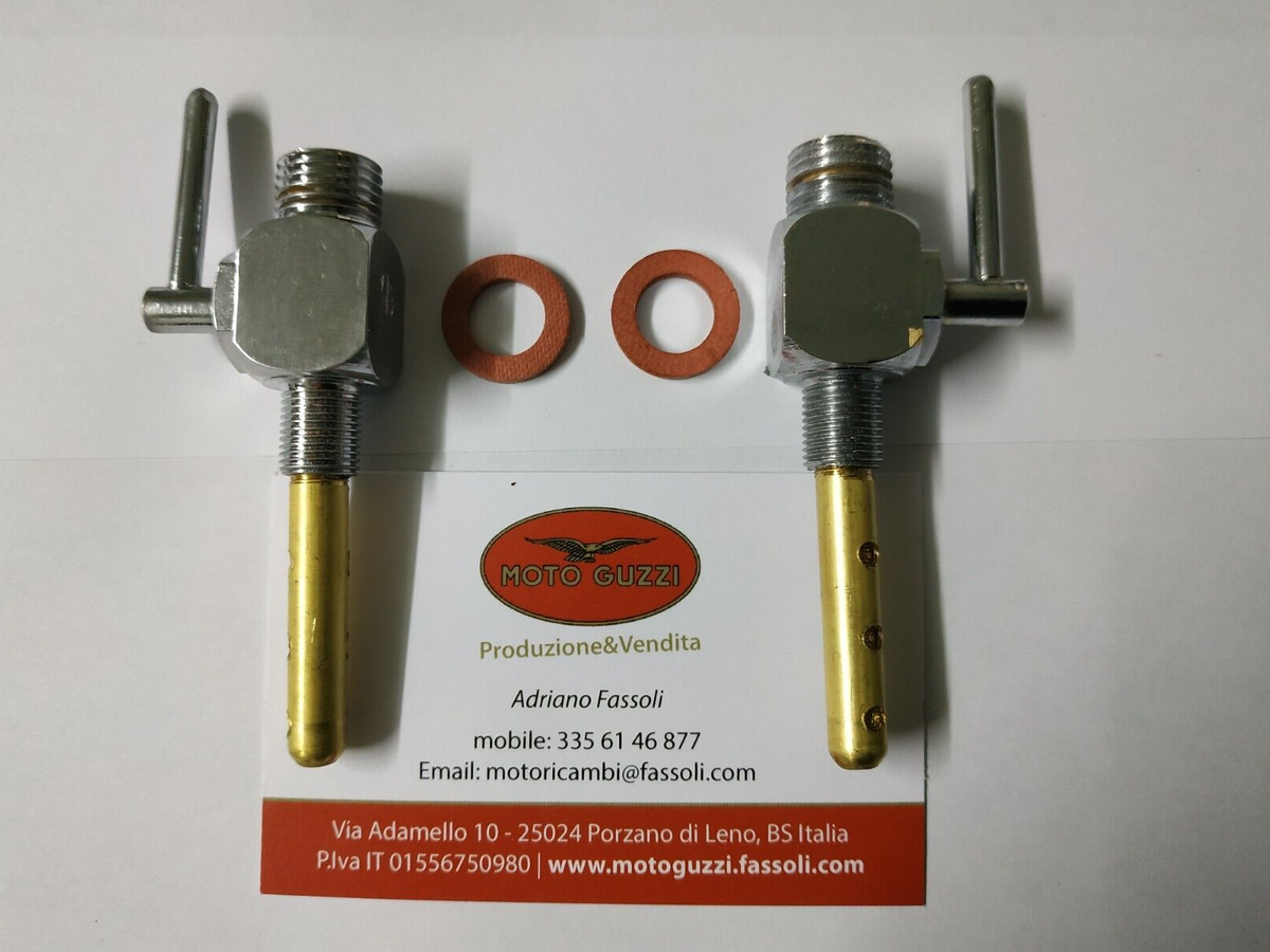 RUBINETTI BENZINA MOTO GUZZI AIRONE FALCONE ASTORE GTS GARANZIA