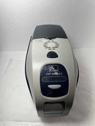 Zebra ZXP Series 3 Single-Sided ID Card Printer FOR PARTS OR REPAIR