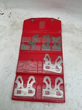 Mitutoyo 186-906,Radius Gage set .010 to .500" Incomplete