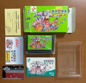 KONAMI Wai Wai World  Famicom games with box manual and card.