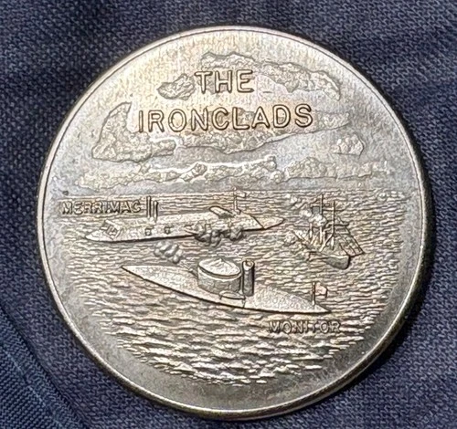 Monitor and the Merrimack commemorative Medal.