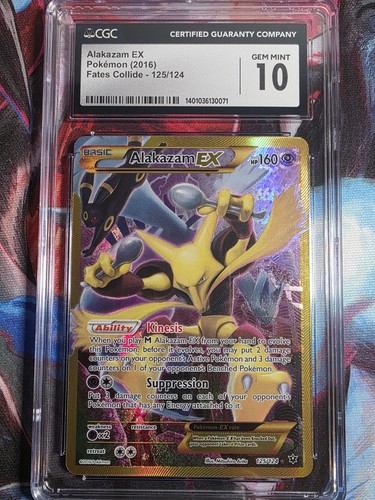 Alakazam-EX graded CGC 10 for sale on eBay