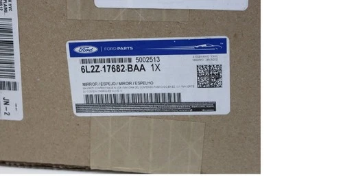 New FORD 6L2Z17683BAA Left Side Mirror (unheated, w/puddle) for 06-10 EXPLORER