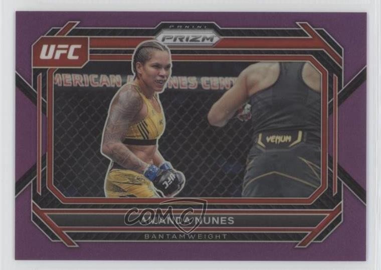 2023 Panini Prizm UFC Purple Prizm 103/149 Amanda Nunes #66 im4
