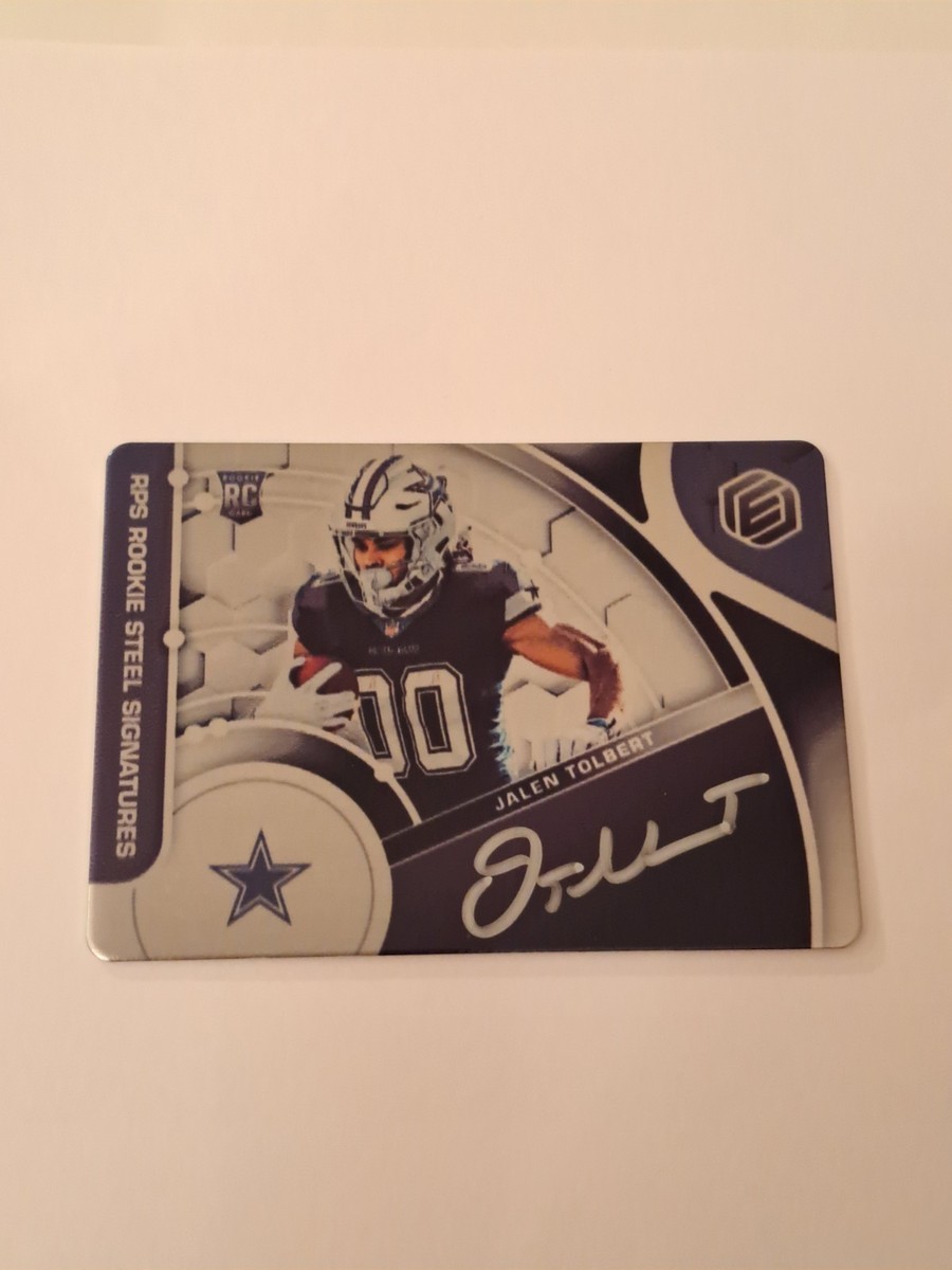 2022 Elements JALEN TOLBERT RPS Rookie Steel Signatures Auto 68