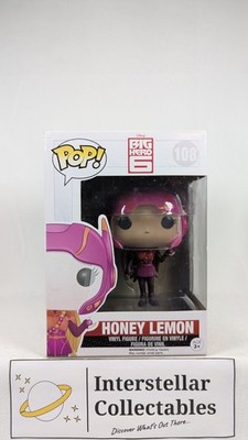 Figurine Funko POP Honey Lemon (Les Nouveaux Héros) #108