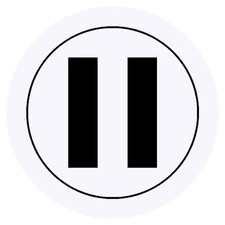 24 x 'Pause Button' Stickers (SK00065660)