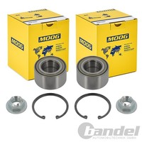 2X Moog RADLAGER-SATZ Radlagersatz Vorne Passend FüR Ford Tourneo Transit