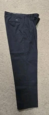 NEW 3 Cintas Comfort Flex Navy Blue Work Pants Size 34x30 #865-33