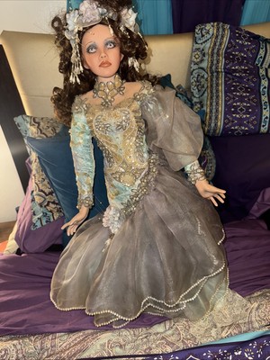 Vintage 1999 Porcelain Doll 27” By The Rustie | eBay