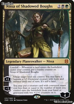Nissa of Shadowed Boughs EN [ZNR - 231] - NM TCG MTG