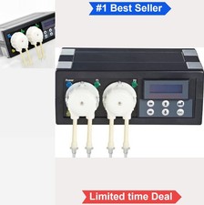 Programmable Auto Dosing Pump 2 Channel 1 to 9999ml Per Day Aquarium Liquid