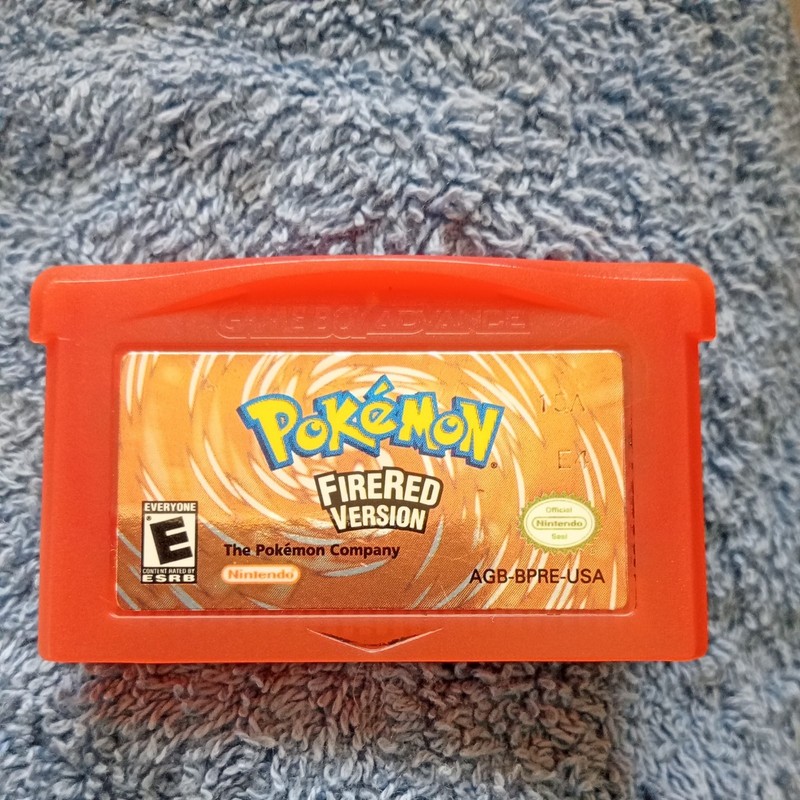 Pokémon Fire Red Game Boy Advance Authentic USA Cartridge , tested working