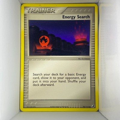 Energy Search 94/115 EX Dragon Frontiers Unidentified Non-Holo English