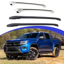4Pcs Aluminum Roof Rail Racks Holder Cross Bar For Volkswagen Amarok 2022-2026