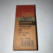 Senco AZ13EAA 18 ga. Galvanized Smooth Shank Straight Strip Brad Nail 1 L in.