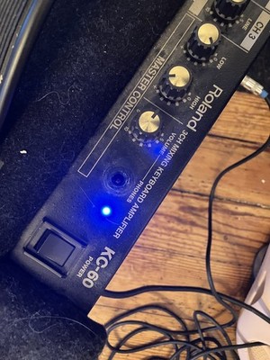 Roland KC-60 3 Channel Mixing Keyboard Amplifier Vintage Works Pls