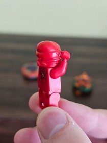 LEGO NINJAGO 9591 Chokun vs NRG Kai Weapon Pack used incomplete 2012 retired