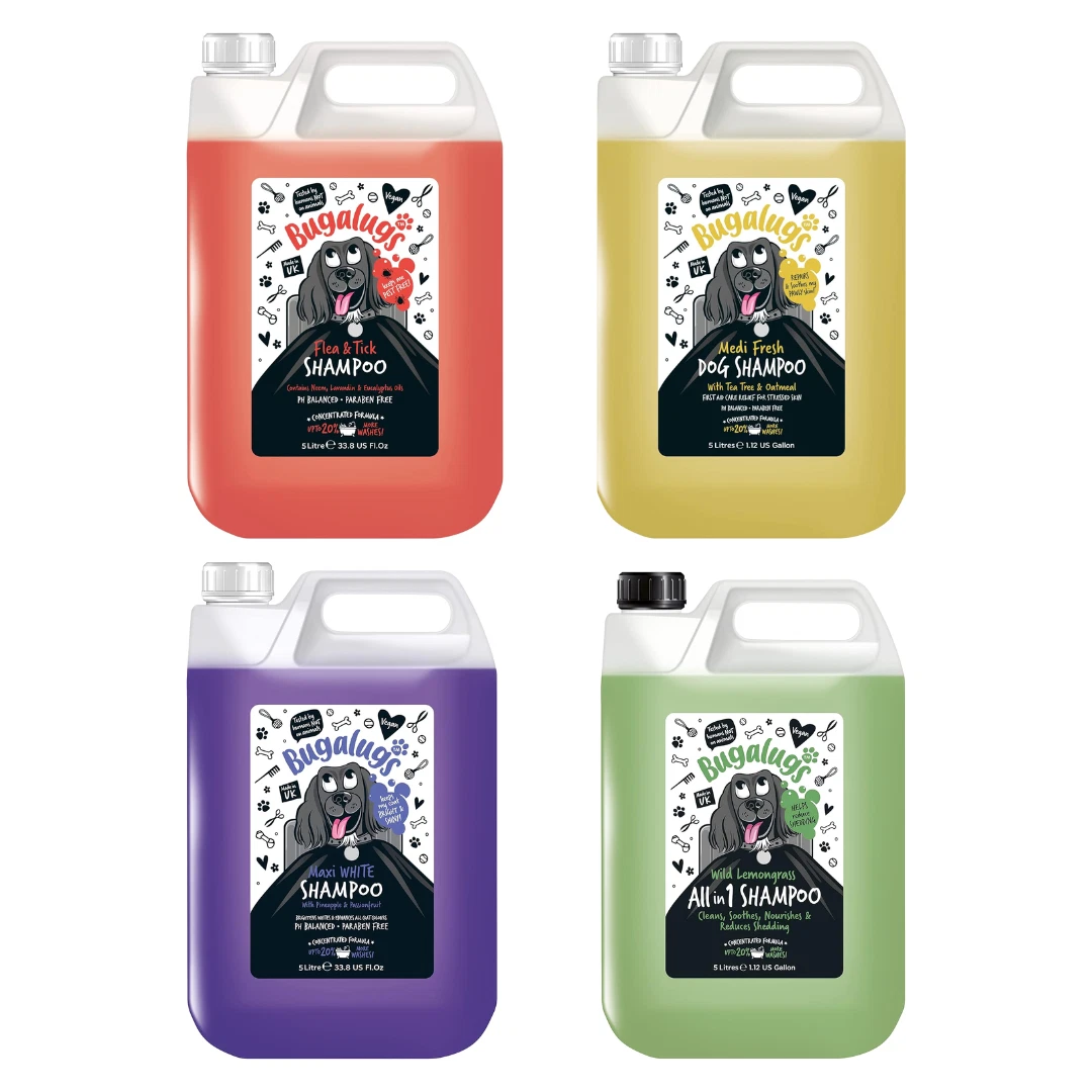 Bugalugs Functional Shampoo for Dog Grooming Professionals