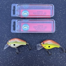 Zoom WEC Custom Crankbaits E2 By Ed Chambers Assortment Of 2 - MINT CONDITION