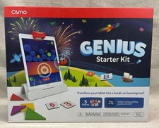 Osmo Genius Starter Kit for iPad Ages 6-10 with Base Included SEALED BRAND NEW