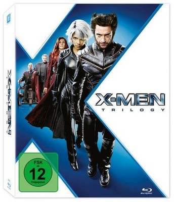 Blu-ray Box/ X-Men Trilogie -Teil 1+2+3 !! Topzustand !!