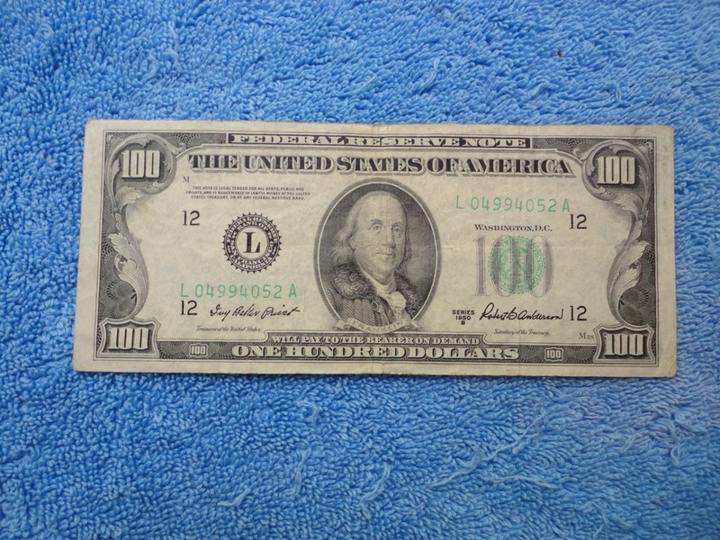 1950B San Francisco $100 FRN, Nice Note at Great Price, Take a Look!!!