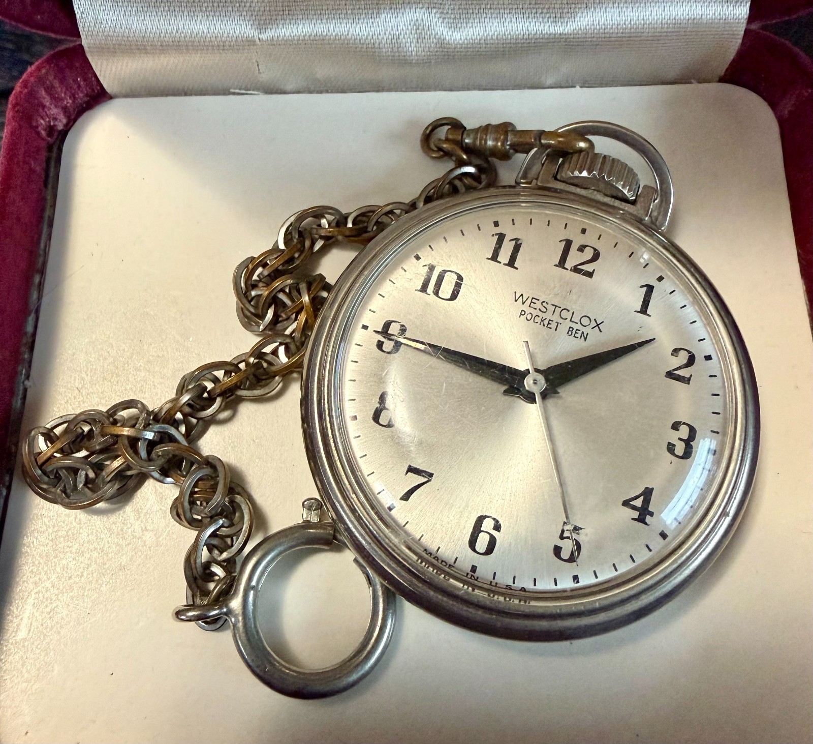Westclox Pocket Ben Watch Working