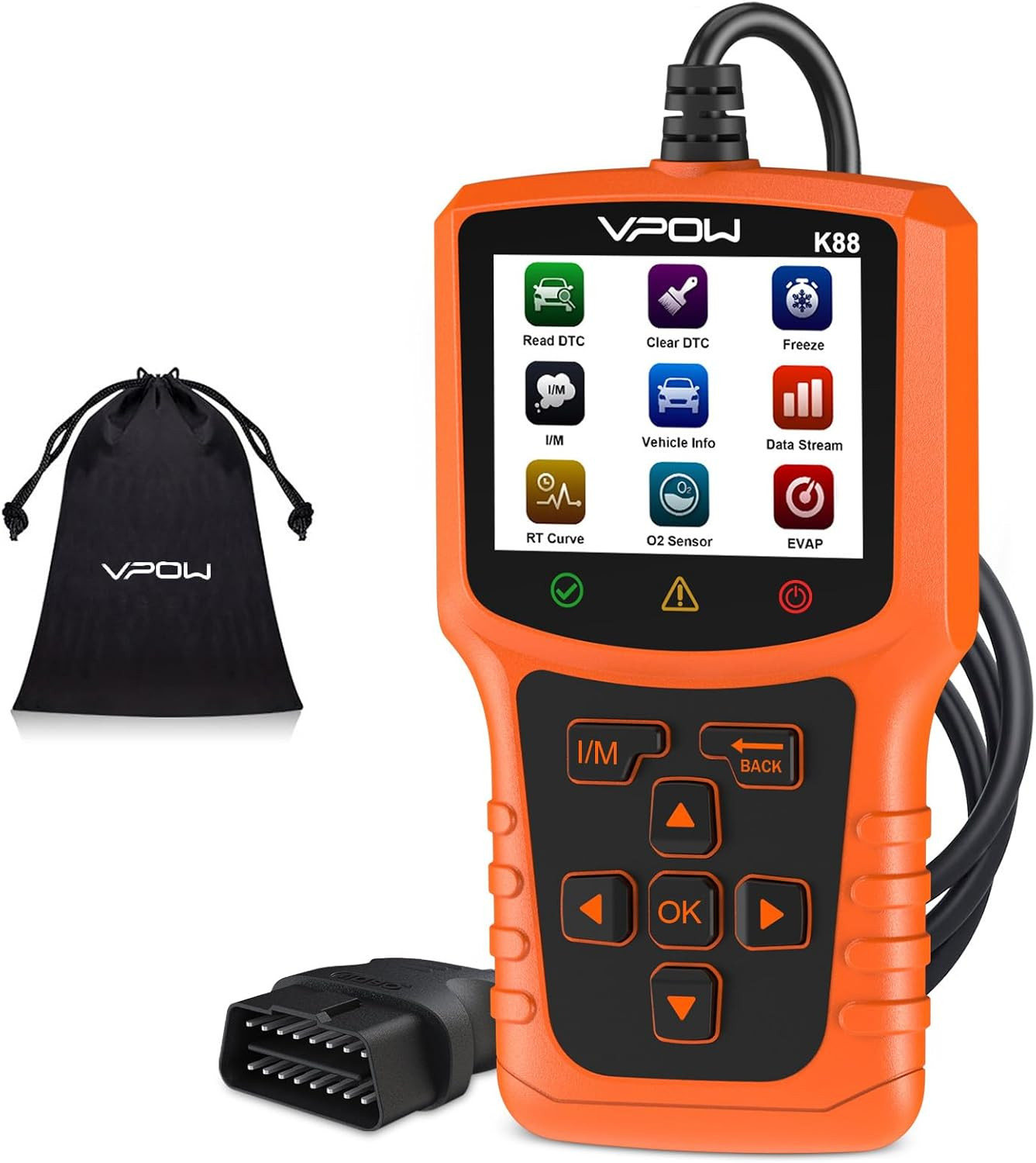 OBD diagnostique français auto pour éteindre le voyant moteur et scanner les pannes en direct